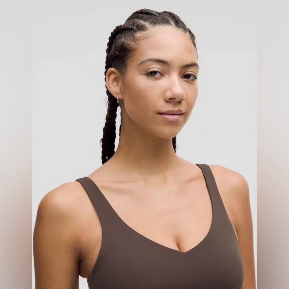 Brown Lululemon Align Mini Athletic Dress in Espresso - Picture 4 of 7